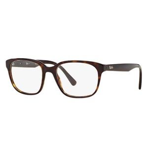 Ray-Ban RB5340 tortoise eyeglasses clear lenses